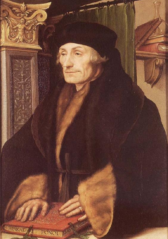 HOLBEIN, Hans the Younger Erasmus Van Rotterdam